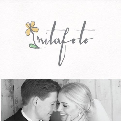 Handdrawn Logo concept for photography