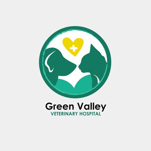 Green Valley veterinary hospital logo