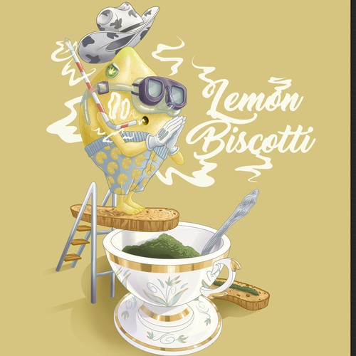 Lemon biscotti 