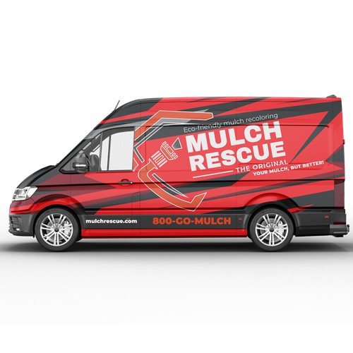 MULCH RESCUE-VAN WRAP