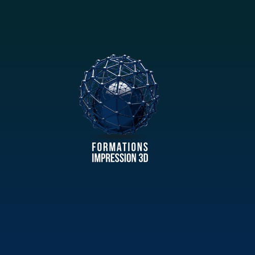 Création de logo pour un organisme de formation spécialisé dans l'impression 3D