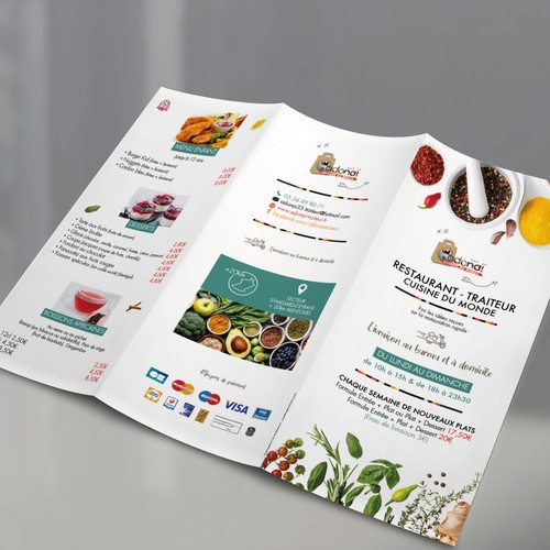 DÉPLIANT ADONAÏ RESTAURANT