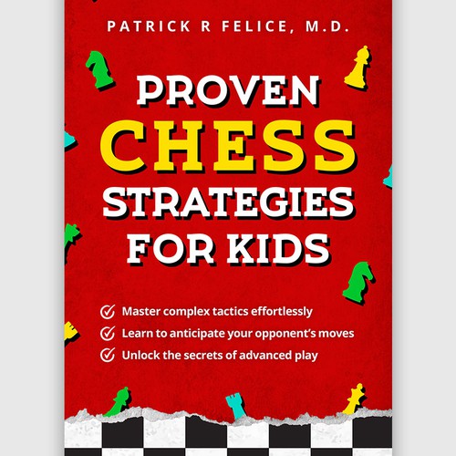 Book cover design Chess Strategies