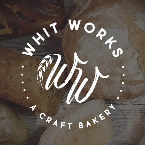 A Bakery logo with Whit