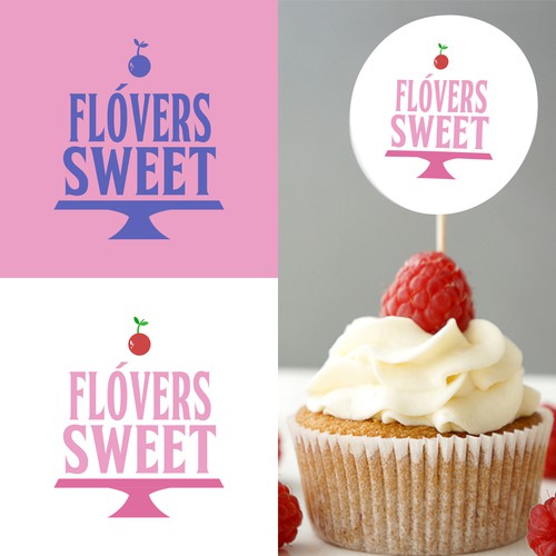 Flovers Sweets Logo Design