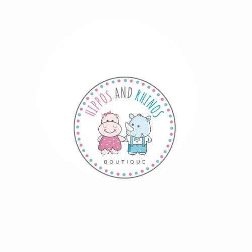 Logo design for a kids boutique company.