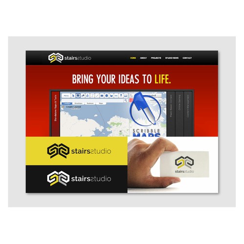 52 Stairs Studio Logo Update