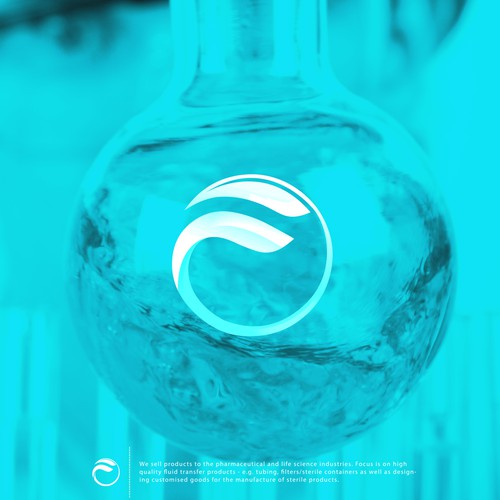 Logo design solution for Fluid Biosolutions.