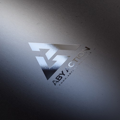 Chrome Silver logo For Aby