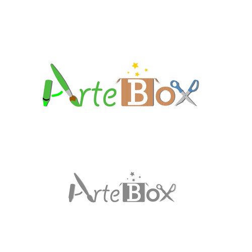 Logo concept for ArteBox