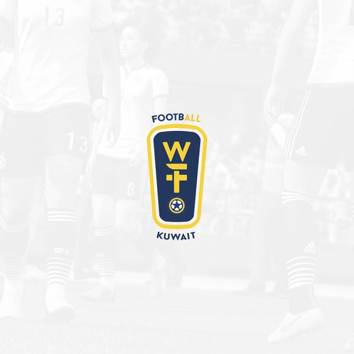 Logo concept for women football tournament