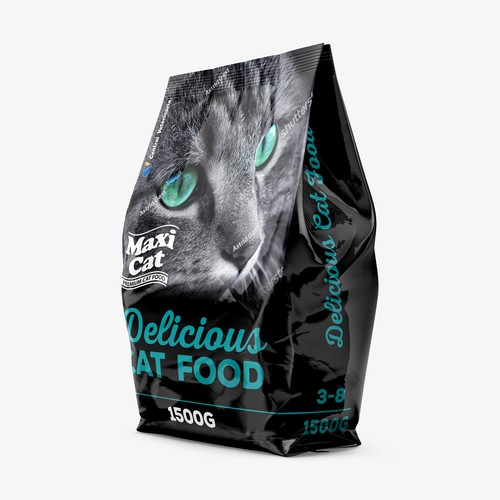 Maxi Cat Packaging Design