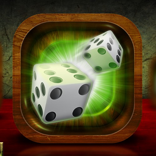 Dice game icon