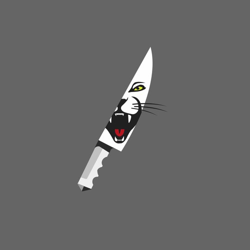 Logo design for Twitch gamer KittyHouseKnife