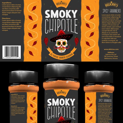 Smokey Chipotle Habanero Seasoning