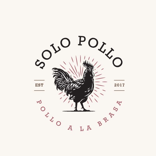 Identity concept for rotisserie chicken restaurant