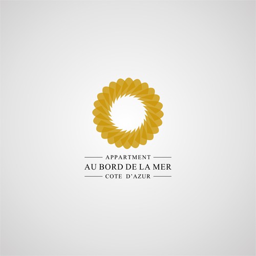 Luxurious & abstract logo for appartement