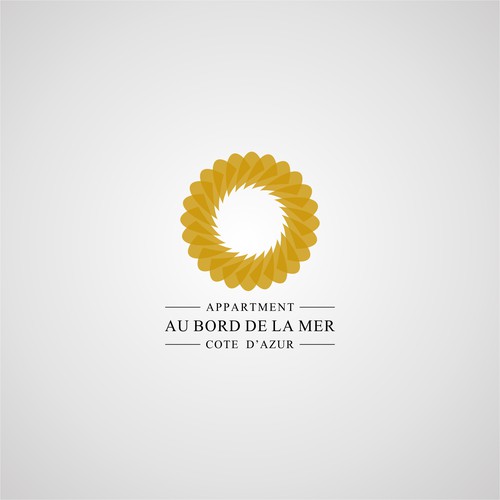 Luxurious & abstract logo for appartement