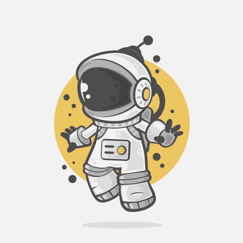 Astronaut mascot