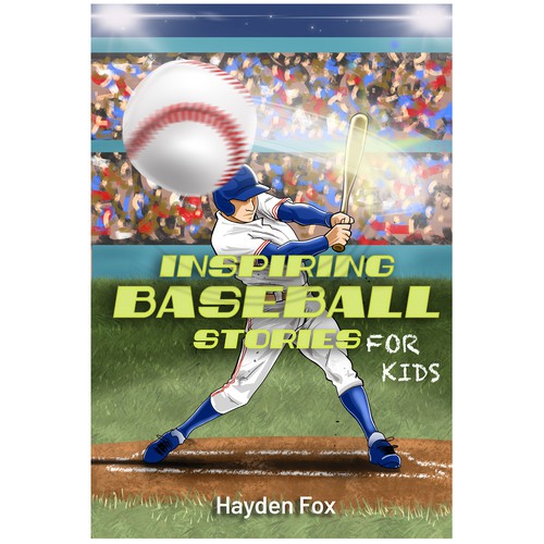 Proposal for a baseball book cover