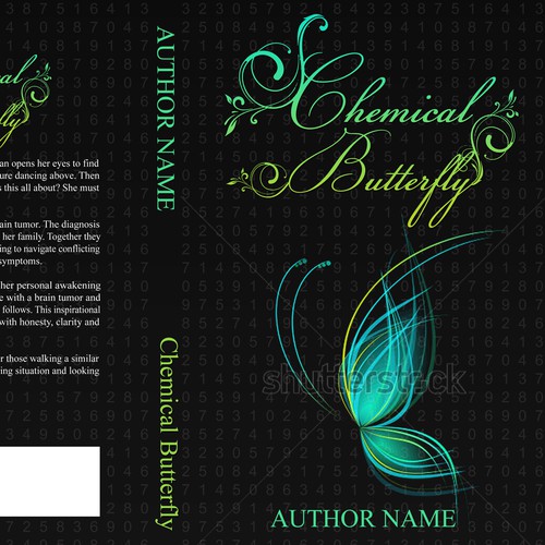 Book cover for "Chemical Butterfly," the collection of poems & collages a young woman began while battling cancer.