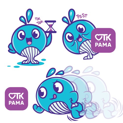 Create the most beautiful, cute and hot whales