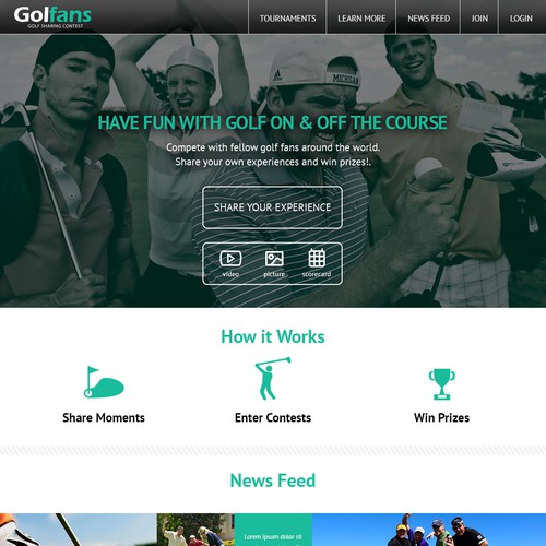 Golfans Website