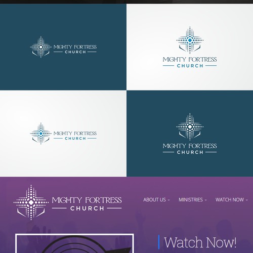 Logo concept for church