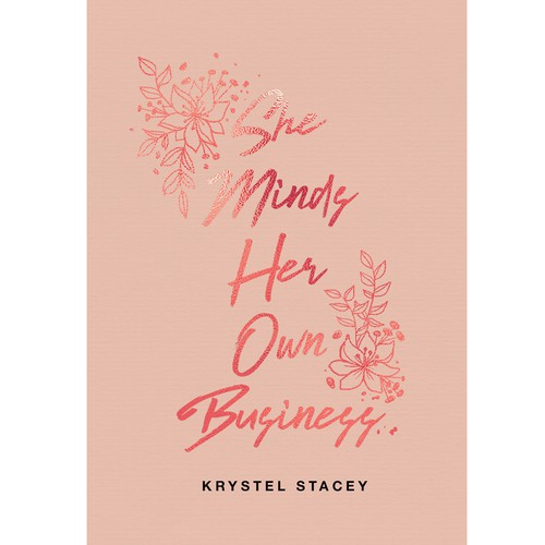 Book Cover design for "She Minds Her Own Business"