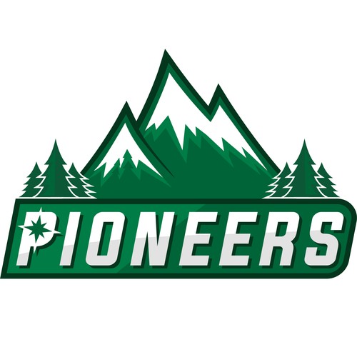 Logo for Pioneers sports team