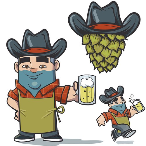 BEER MAKER MASCOT