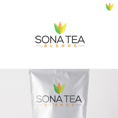 Logo design for Sona Tea Blends