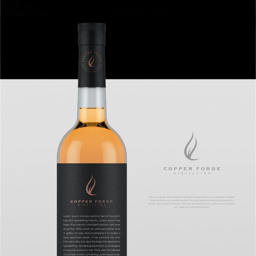 VINTAGE LOGO COPPER FORGE