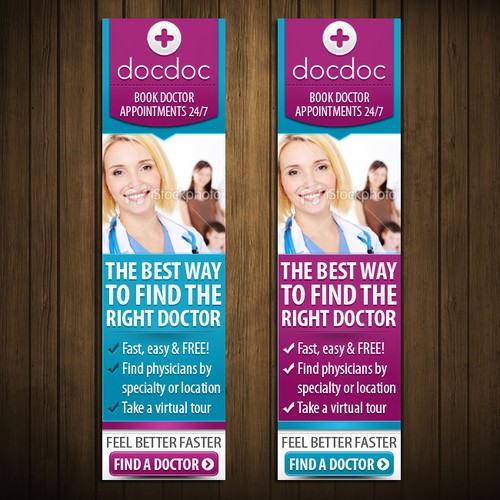 Create the next banner ad for DocDoc