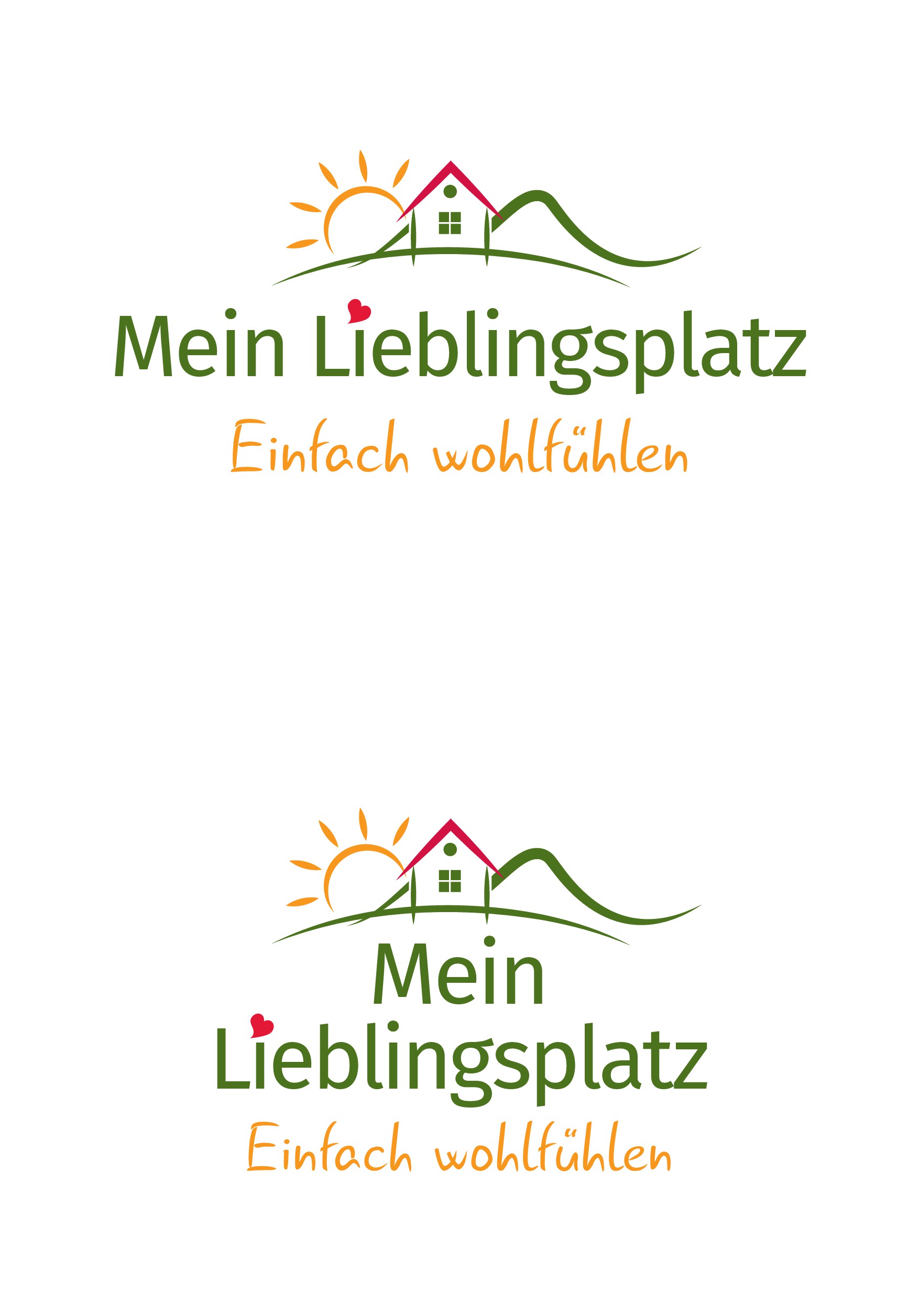 Ferienvermietung ein neues LOGO für mein Lieblingsplatz