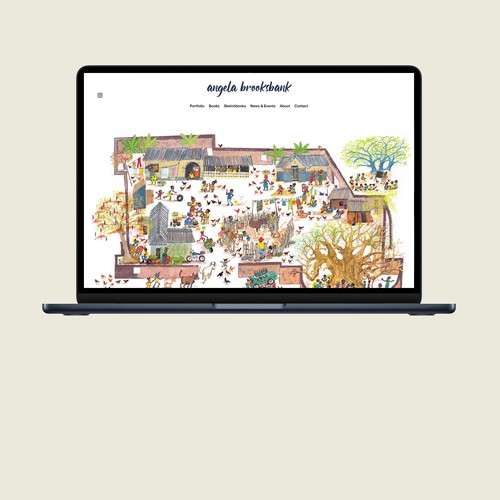 Angela Brooksbank. Illustrator.