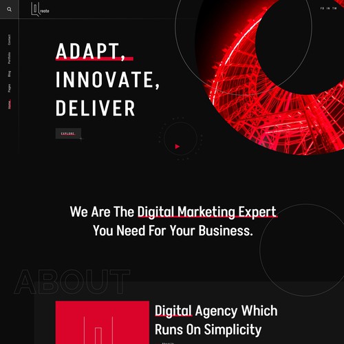 Qreate creative marketing agency.