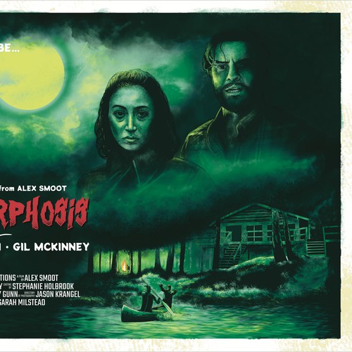 Horor Film Vintage Poster Design