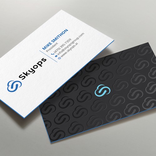 Business card design