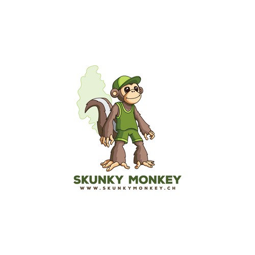 Skunky Monkey logo