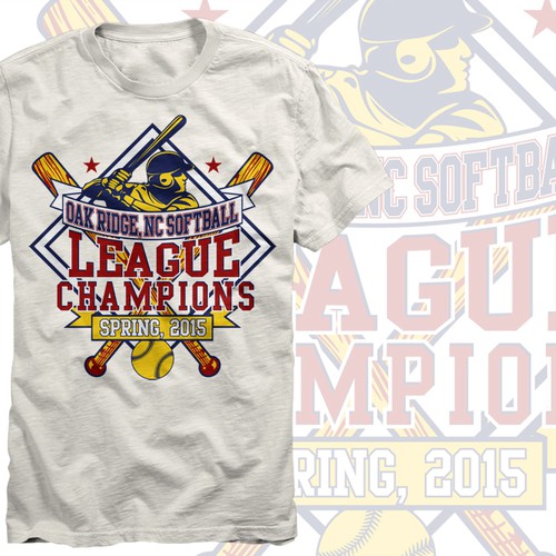 Softball League Championship Shirt