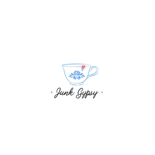 Logo concept for a project that turns old things into treasures. Because they are 