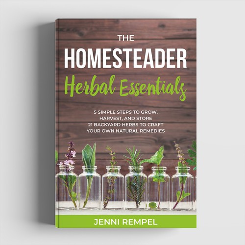Book cover "The Homesteader Herbal Handbook"