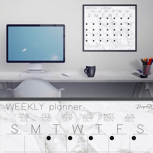 Weekly planner design contest