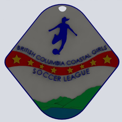 Girls Soccer Medal