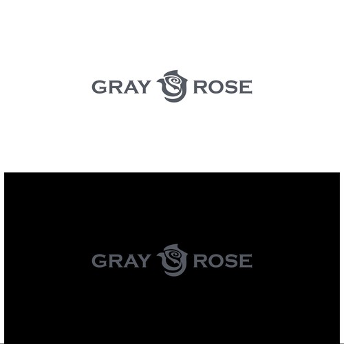 Gray Rose Logo