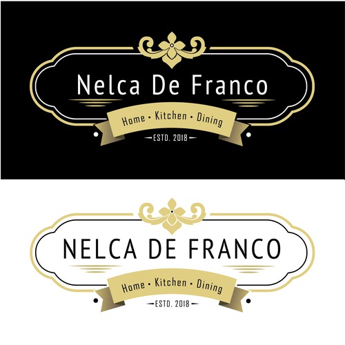 Nelca De Franco Logo Design