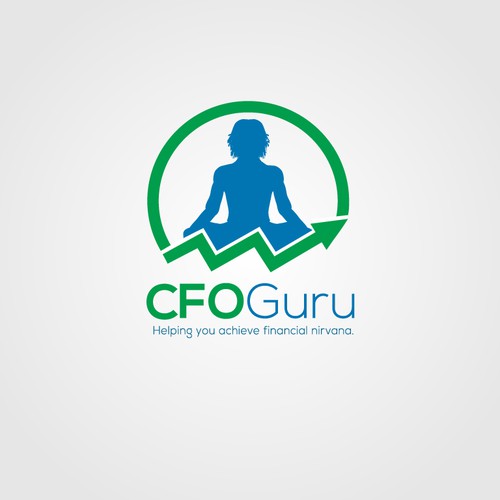 Logo design for cool and funky Finance and Accounting outsourcing company - CFOGuru