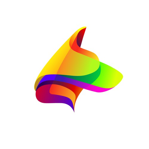 modern logo for neon paper