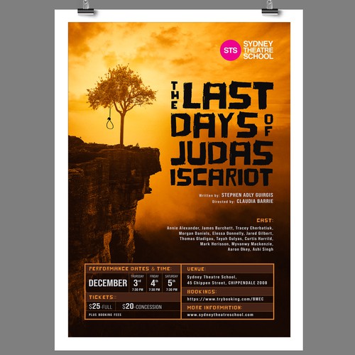 Sydney Theatre School Poster Design